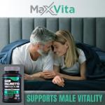 MaxVita Prostate Premium - Saw Palmetto for Men, Stinging Nettle, Ashwagandha, Lycopene, Bladder & Urinary Relief, Prostate Supplement for Men, 60ct