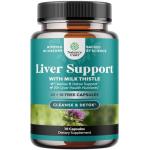 Liver Cleanse Detox & Repair 70 Capsules - Herbal Liver Support Milk Thistle Supplement - Silymarin Milk Thistle Supplements with Dandelion Root, Choline, Beetroot & Artichoke Extract