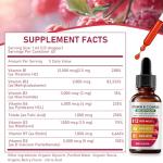 PlocoXe Vitamin B Complex | B12 B6 B1 B3 B9, Essential Vitamin Liquid Drops for Immune & Energy Metabolism, Brain & Heart Support, Raspberry Flavor 2fl oz