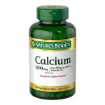 Nature's Bounty Calcium Carbonate & Vitamin D, 1200mg Calcium & 1000IU Vitamin D3, 120 Softgels,…