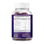 BeLive Iron Gummies - Multivitamin Supplement with Vitamin C, A, B & Zinc, Supports Blood Oxygen, Vegan Iron Supplements for Women, Men & Kids for Growth and Development - Grape Flavor | 1-Pack