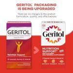 Geritol, Multivitamin Supplement, Contains B-Vitamins, Antioxidants, Vitamins C, E & D and Iron, 26 Essential Vitamins and Minerals, Gluten-Free, Non-GMO, No Artificial Sweeteners, 40 Tablets