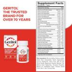 Geritol, Multivitamin Supplement, Contains B-Vitamins, Antioxidants, Vitamins C, E & D and Iron, 26 Essential Vitamins and Minerals, Gluten-Free, Non-GMO, No Artificial Sweeteners, 40 Tablets
