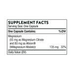 THORNE - Magnesium CitraMate - Magnesium Supplement with Citrate-Malate - Support Heart, Skeletal Muscles, Cardiac, Lung Function, and Bone Density* - Gluten-Free, Dairy-Free, Soy-Free - 90 Capsules