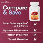 GeriCare Vitamin D 1,250mcg (50,000 IU) High Potency, Supports Bone Density, Muscle Health, Immune Function, and Calcium Absorption, Once-A-Week Dietary Supplement, 12 Count (Pack of 1)