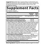 Garden of Life Vitamin D3 5000 IU, Raw Whole Food Supplements with Chlorella, Fruit, Veggies & Probiotics for Bone & Immune Health, 60 Vegetarian Capsules