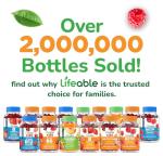 Lifeable Vitamin E Gummies | 400 IU | Great Tasting Vitamin E Supplements | Skin, Eye Health and Immune Function Support | VIT E for Adults, Men, Women | 90 Gummies