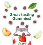 Lifeable Vitamin E Gummies | 400 IU | Great Tasting Vitamin E Supplements | Skin, Eye Health and Immune Function Support | VIT E for Adults, Men, Women | 90 Gummies