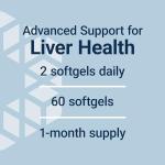 Life Extension Advanced Milk Thistle, silymarin, silybin, phospholipids, Promotes Healthy Liver Function, Gluten-Free, Non-GMO, 60 softgels