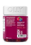 OLLY Women's Daily Multivitamin Gummy, Vitamins A, D, C, E, Biotin, Folic Acid, Adult Chewable Vitamin, Berry Flavor, 65 Day Supply - 130 Count
