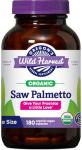 Oregon's Wild Harvest Certified Organic Saw Palmetto Herbal Capsules, 180 Count