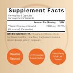 NatureBell Liposomal Vitamin C 2,000mg Per Serving, 240 Capsules | High Absorption Fat-Soluble Vitamins – Immune Support – Collagen Booster – Antioxidant Supplement – Non-GMO