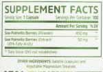 ZHOU NUTRITION Saw Palmetto Prostate Health Complex, 100 CT