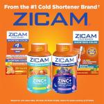 Zicam Daily Immune Support, Gummy Supplement, Zinc, Vitamin C and Vitamin D, Citrus Strawberry Flavor, 70 Count