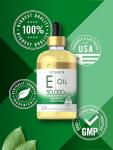 Carlyle Vitamin E Oil | 30,000 IU | 2.5 fl oz | Ingestible & Topical Grade | Moisturizing for Skin | Vegetarian, Non-GMO, Gluten Free Supplement