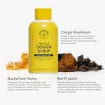 Beekeeper's Naturals Propolis Honey Cough Syrup Daytime for Adults Elderberry, Bee Propolis, Buckwheat Honey - Immune Support & Throat Soothing, 4 oz