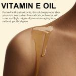 Liefiet Vitamin E Oil Blend 75,000 IU, Pure Vitamin E Oil for Skin, Face and Scars, Body Bath Oils Moisturizing Dry Skin, Easy to Absorb, 2Fl Oz