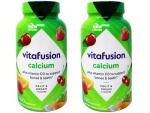 Vitafusion Calcium, Gummy JKHyWW Vitamins For Adults, 500 mg, 100 Count (Pack of 2)