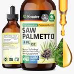 BIO KRAUTER Saw Palmetto Extract - Vegan Saw Palmetto for Men and Women - Urinary Support - Alcohol & Sugar Free - 4 Fl.Oz.