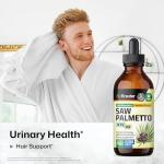 BIO KRAUTER Saw Palmetto Extract - Vegan Saw Palmetto for Men and Women - Urinary Support - Alcohol & Sugar Free - 4 Fl.Oz.
