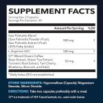 Saw Palmetto 500mg and L-Arginine 500 mg - Prostate Health and Nitric Oxide Supplements for Men - 60 Count - Urinary Function Support and Endurance for Active Males - Vegan, Non-GMO, 1 Month Supply