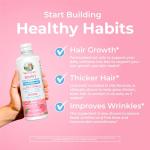MaryRuth Organics Women's Multivitamin+Lustriva Hair Growth Liposomal | Biotin 10000mcg | Clinically Tested for Thicker Hair, Wrinkles, Fine Lines, Skin Care with Ashwagandha&Maca Root | 15.22 Fl Oz