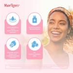 MaryRuth Organics Women's Multivitamin+Lustriva Hair Growth Liposomal | Biotin 10000mcg | Clinically Tested for Thicker Hair, Wrinkles, Fine Lines, Skin Care with Ashwagandha&Maca Root | 15.22 Fl Oz