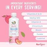 MaryRuth Organics Women's Multivitamin+Lustriva Hair Growth Liposomal | Biotin 10000mcg | Clinically Tested for Thicker Hair, Wrinkles, Fine Lines, Skin Care with Ashwagandha&Maca Root | 15.22 Fl Oz