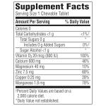 Caltrate Chewables 600 +D3 Plus Minerals Calcium and Vitamin D, Sugar Free, Cherry, Orange and Fruit Punch, 60 Count