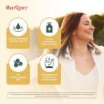 MaryRuth Organics USDA Organic Respiratory Health Liquid Drops with Mullein Leaf | Marshmallow Root & Elderberry | Mullein Drops for Lungs Herbal Blend | Immune Support Supplement | Vegan | 1 Fl Oz