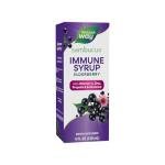 Nature's Way Sambucus Elderberry Immune Syrup, Elderberry extract Vitamin C and Zinc with Propolis & Echinacea for Immune Support*, Gluten Free, Vegetarian, 4 Fl Oz