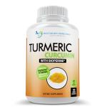 Organic Turmeric Curcumin 2250mg Supplement - 180 Caps