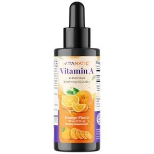 Vitamatic Sugar Free Vitamin A Liquid Drops 10000 IU