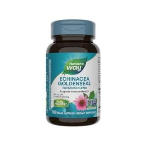 Nature's Way Echinacea Goldenseal Immune Support Capsules