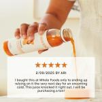 Urban Remedy Cold Crusher Organic Juice, Cold-Pressed, 12 fl oz, Orange, Carrot, Lemon & Turmeric Blend, Immune Support, Organic, Non-GMO, Gluten-Free, Dairy-Free, Ready-to-Drink