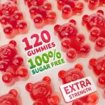 2Pack Magnesium Glycinate Gummies 500mg,Magnesium Supplement with Taurate, Malate, Vitamins D, C, B6, Calcium for Sleep, Relaxation, Muscle, Bone Health & Immune Support-120 Count