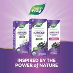 Nature's Way Sambucus Traditional Immune Elderberry Syrup for Ages 7+, Traditional Immune & Antioxidant Support*, Organic Black Elderberry Extract, USDA Certified Organic, 4 Fl Oz (Packaging May Vary)