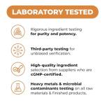 Turmeric Curcumin Supplement with Boswellia Serrata, Ginger Root, Organic Turmeric Powder & Black Pepper - 95% Curcuminoids Turmeric Supplement with Boswellia Extract - 60 Gluten Free Tumeric Capsules