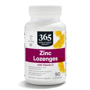 365 by Whole Foods Market, LOunceenges Zinc Vitamin C, 90 Count
