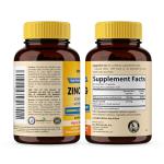 Zinc Supplements for Men and Women | Zinc 50mg with Black Currant 120 Vegetarian Capsules | Highly Absorbable Form for Immune Support | Zink 50 mg Supplement Promotes Skin Health