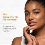Zinc Supplements for Men and Women | Zinc 50mg with Black Currant 120 Vegetarian Capsules | Highly Absorbable Form for Immune Support | Zink 50 mg Supplement Promotes Skin Health
