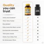 Zinc Supplements for Men and Women | Zinc 50mg with Black Currant 120 Vegetarian Capsules | Highly Absorbable Form for Immune Support | Zink 50 mg Supplement Promotes Skin Health