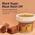 Skinfood Black Sugar Mask Wash Off Exfoliator, 3.53 Ounce