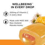 Manuka Doctor Cough Drops, Manuka Middles, 30 Drops (Pack of 1) Bag Throat Lozenges Infused with Raw Manuka Honey, Vitamin C & Ginger for Immune Support, Helps Soothe Sore Throat