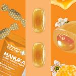 Manuka Doctor Cough Drops, Manuka Middles, 30 Drops (Pack of 1) Bag Throat Lozenges Infused with Raw Manuka Honey, Vitamin C & Ginger for Immune Support, Helps Soothe Sore Throat