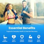 NutraChamps Magnesium Zinc & Vitamin D3 Supplement - Most Bioavailable Forms; Magnesium Glycinate, Malate, Citrate - Bone, Muscle & Heart Health, Immune Support - 120 Vegan Capsules