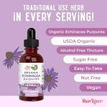 Organic Echinacea Liquid Supplement - 1 oz