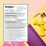 Vitron-C Iron Supplement for Women, Immunity Support Iron Supplements with Vitamin C, Iron Pills for Immune Support, 60 Count