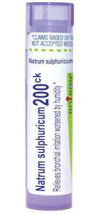 Boiron Natrum Sulphuricum 200Ck Homeopathic Medicine for Bronchial Irritation - 80 Pellets