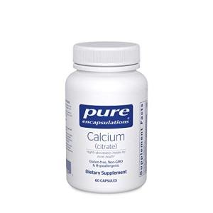 Pure Encapsulations Calcium Citrate for Healthy Bones